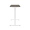 Bestar Bestar Viva 48W x 24D Electric Standing Desk in walnut grey 19857-000035 - alternate 3